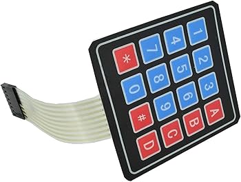 4*4 Membrane Switch Keypad